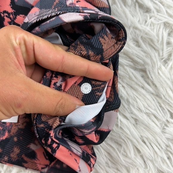 Lululemon Fast & Free 7/8 Tight II 25" Translucence Alpine White Multi - Picture 5 of 6